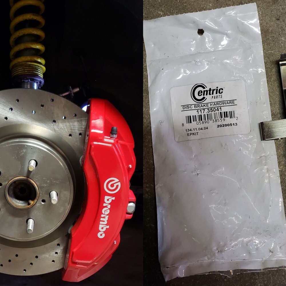 C Q Auto Parts - Centric brake hardware kit for a 2013 Jeep Srt8 Brembo conversion on a Mk4 Toyota Supra. - Auto Parts & Supplies Near Me - Chatsworth, California C Q Auto Parts - Centric brake hardware kit for a 2013 Jeep Srt8 Brembo conversion on a Mk4 Toyota Supra. - Auto Parts & Supplies Near Me - Chatsworth, California