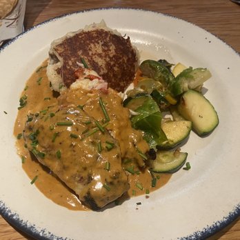 Jack Allen's Kitchen - Marinated chicken stuffed with lobster - Southern Near Me - Round Rock, Texas