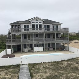 The back of the house