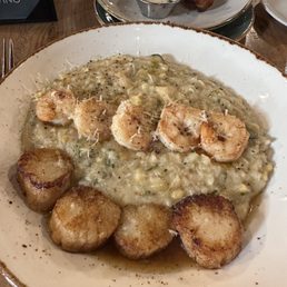 Shrimp and scallop Risotto Shrimp and scallop Risotto