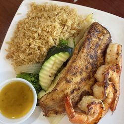 Blackened redfish