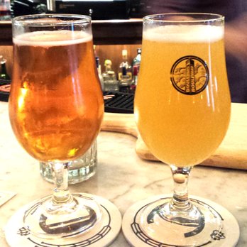 Cowan's Public - can't recall + Ommegang Witte - Cocktail Bars Near Me - Nutley, New Jersey