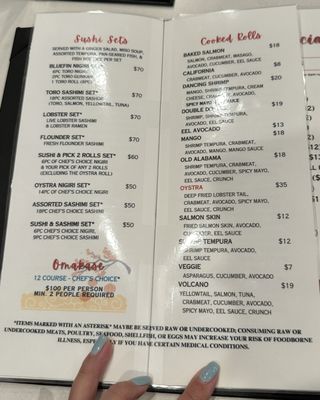 Menu photo 8 Oystra Sushi & Kitchen Duluth, GA