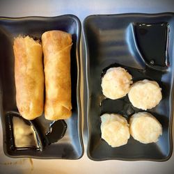 The Snail Thai Cuisine - Duck Egg Rolls, Shumai