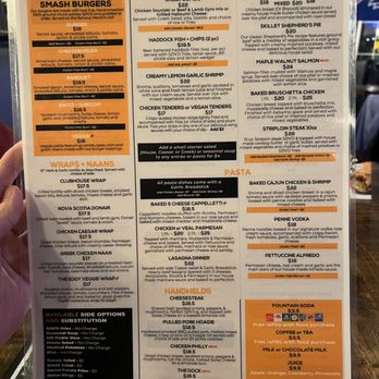 Perfect Szn - Menu (2/2) - Sports Bars Near Me - Bradford, Ontario