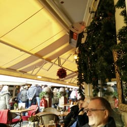 Restaurant Bombarino - Mooi terras met vele verwarmers