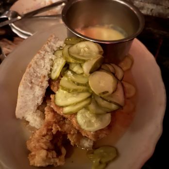 Jacob's Pickles - Chicken Biscuit sandwich - Comfort Food Near Me - New York, New York