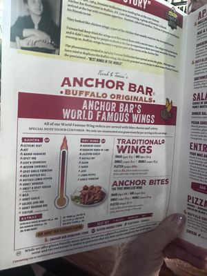 Menu photo 2 Anchor Bar-Schertz Schertz, TX Menu photo 2 Anchor Bar-Schertz Schertz, TX