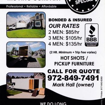 Vip Nationwide Moving Company 33 Reviews Movers 2210 Delaford Dr Arlington Tx Phone Number