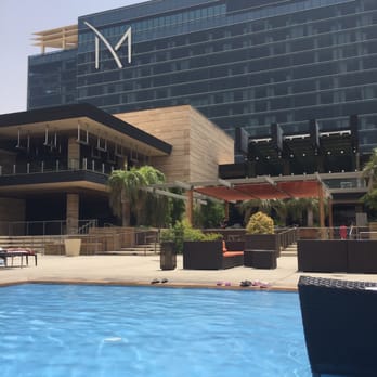 M Resort - Hotel view from the wet lounge chair - Hotels Near Me - Henderson, Nevada