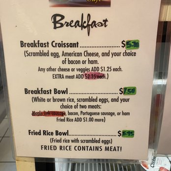 Eagles Lighthouse Cafe - Menu - Sandwiches Near Me - Volcano, Hawaii