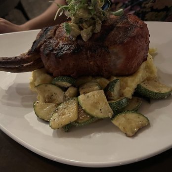 TEN 3 - White Marble Farm Bone-In Pork Chop Adovado - New American Near Me - Albuquerque, New Mexico