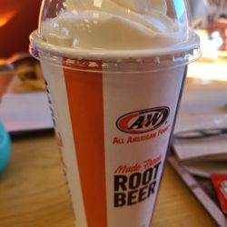 A&W Restaurant - Root beer float
