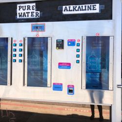 Alkaline and Pure Water - One door for fresh Alkaline water and two door for fresh pure water