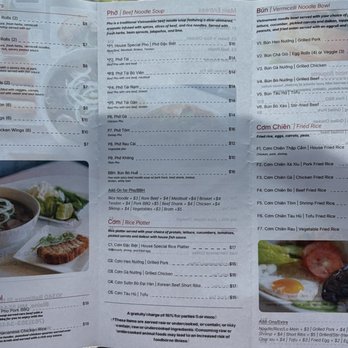 Pho An - Take-put menu. - Vietnamese Near Me - Blaine, Minnesota