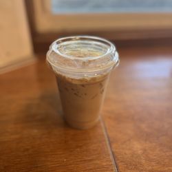 Iced chai tea latte