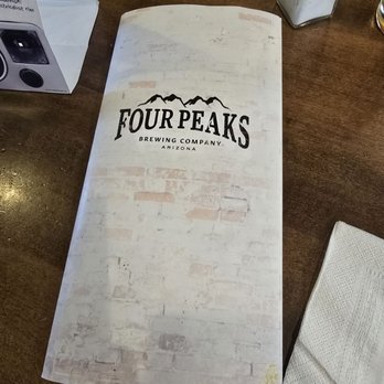 Four Peaks Brewing Company - Menu - New American Near Me - Phoenix, Arizona