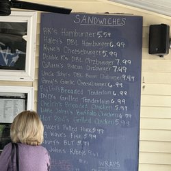 Suzie Q's - Menu