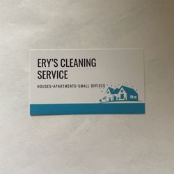 Ery’s Cleaning Service - Business card (front)