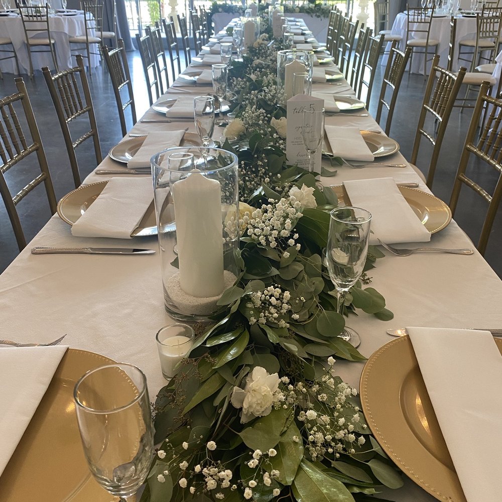 Empire Room - Reception flowers I created - Venues & Event Spaces Near Me - Omaha, Nebraska