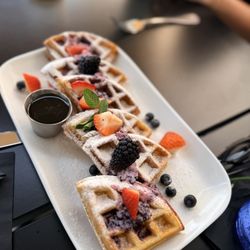 Birdseye Rooftop Restaurant and Bar - Waffles