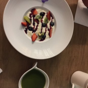 Cafe Hiro - Panna Cotta and Green Tea Blanc - Monger - Italian Near Me - Cypress, California