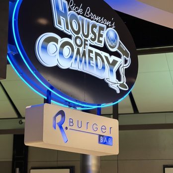 Rick Bronson's House of Comedy - a neon sign - Comedy Clubs Near Me - Bloomington, Minnesota