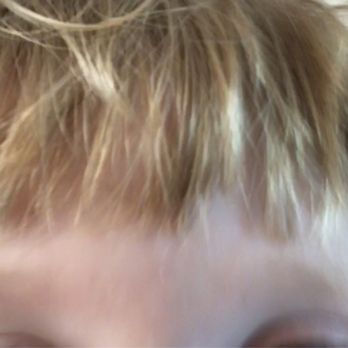 Kids Kuts - These are how my daughter's bangs look after I requested for them to be straightened multiple times. - Kids Hair Salons Near Me - Cherry Hill, New Jersey