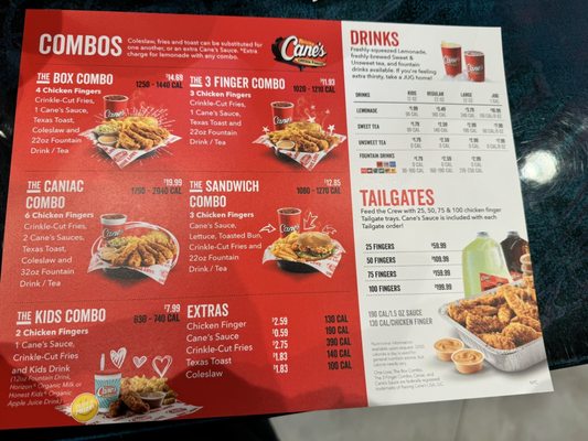 Menu photo 2 Raising Cane's Chicken Fingers Brooklyn, NY