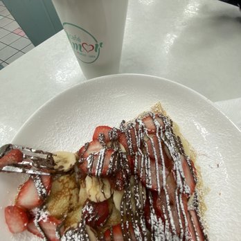 Café Amor - Nutella Crepes and chocolate Mocha - Desserts Near Me - Spring Valley, California