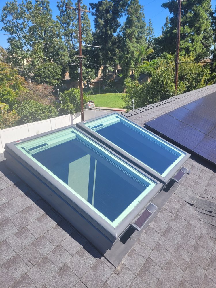 Slide of Skylight Construction