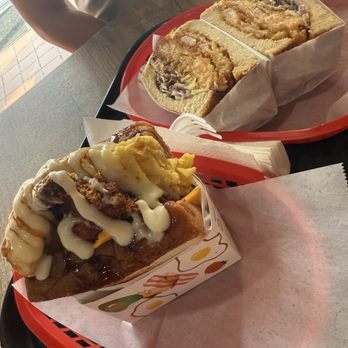 Ichiban Sando - Chicken katsu and egg sando Coconut curry shrimp sando - Bubble Tea Near Me - National City, California