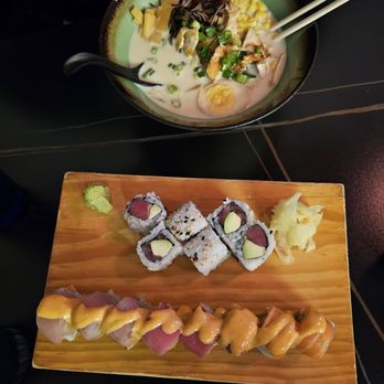 The One Sushi and Ramen - Chicken Ramen, Tuna Avocado roll, Marvel Roll - Ramen Near Me - Silverthorne, Colorado The One Sushi and Ramen - Chicken Ramen, Tuna Avocado roll, Marvel Roll - Ramen Near Me - Silverthorne, Colorado
