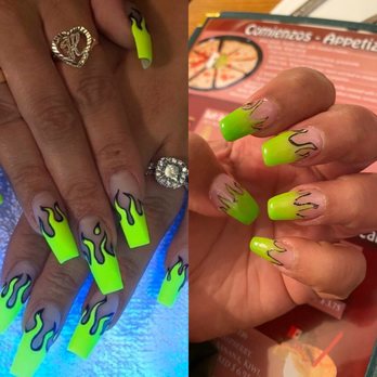 Bonvie Nails & Spa - The left side it's what I wanted the right side it's what I got - Nail Salons Near Me - Forest Grove, Oregon Bonvie Nails & Spa - The left side it's what I wanted the right side it's what I got - Nail Salons Near Me - Forest Grove, Oregon