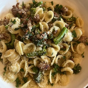 Fenton River Grill - Sausage and Broccoli Rabe Orrechetti--loved the sauce. It was very good but not my fav thing I've had here - American Near Me - Mansfield, Connecticut