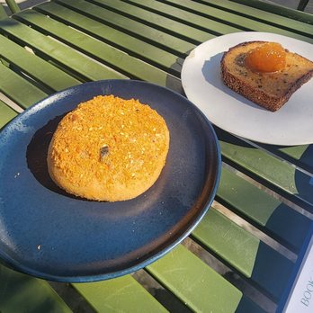 Faria Bakery - Pork floss bun and miso toast - Bakeries Near Me - Sacramento, California