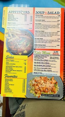 Menu photo 2 Mexican Restaurant Mi Torito Galena, KS