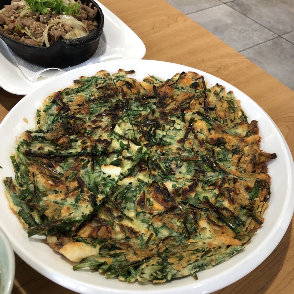 Ireh Restaurant - Seafood Chive Pancake - Korean Near Me - Honolulu, Hawaii Ireh Restaurant - Seafood Chive Pancake - Korean Near Me - Honolulu, Hawaii