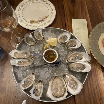 Chubby Fish - Fresh oysters with tosazu. - Seafood Near Me - Charleston, South Carolina
