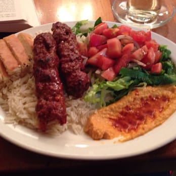 Sultan Kebab - Adana platter - Turkish Near Me - Charlottesville, Virginia