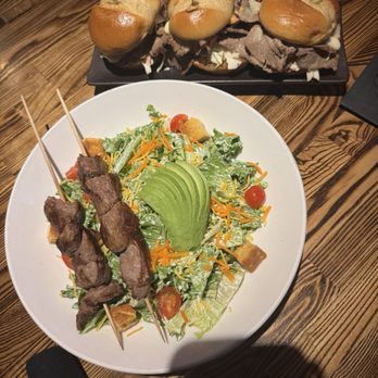 High Horse Saloon - Ranch House Salad add Steak Tri Tip Sliders - American Near Me - Fullerton, California High Horse Saloon - Ranch House Salad add Steak Tri Tip Sliders - American Near Me - Fullerton, California