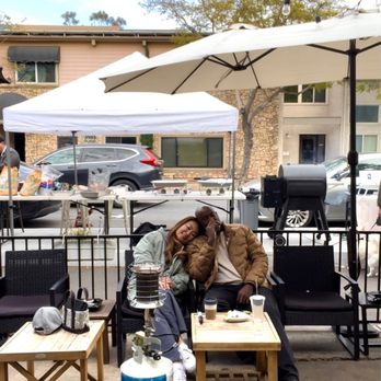Quiet Storm Roasters - Sitting outside Quiet Storm enjoying beverage and cigar. - Coffee & Tea Near Me - San Diego, California Quiet Storm Roasters - Sitting outside Quiet Storm enjoying beverage and cigar. - Coffee & Tea Near Me - San Diego, California