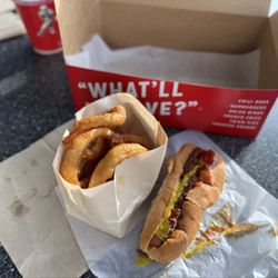 The Varsity Jr - Chili Dog and Rings