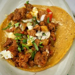 Pure Taqueria - Pastor taco was just OK. A little too fatty.