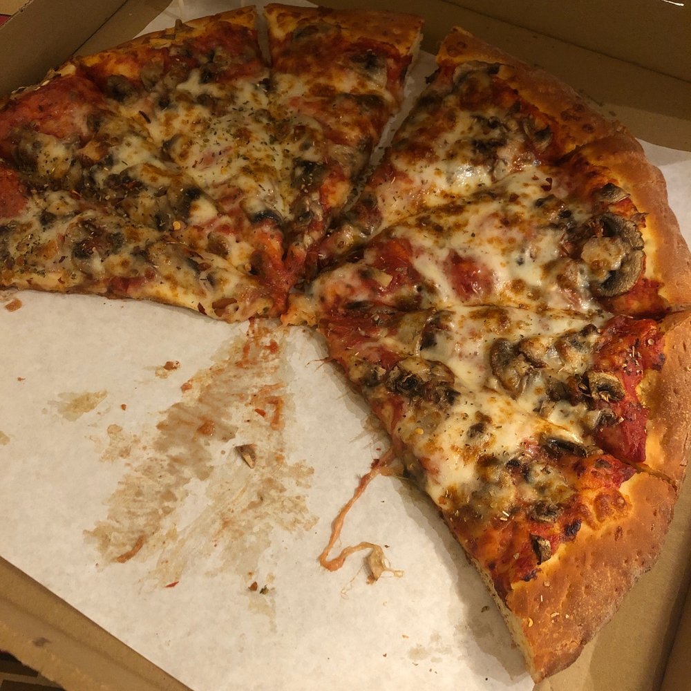 Catalano's Pizzeria - Mushroom pizza - Pizza Near Me - San Diego, California