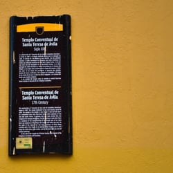Templo de Santa Teresa de Avila - Información