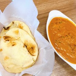 Maya Asian Restaurant - Butter Chicken Curry with Naan
