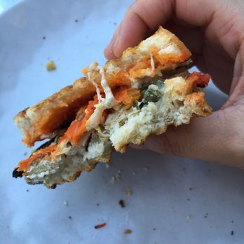 Flour Bakery + Cafe - Even their vegetarian option "Grilled Artichoke Melt" is not bad @ all!! - Bakeries Near Me - Boston, Massachusetts Flour Bakery + Cafe - Even their vegetarian option "Grilled Artichoke Melt" is not bad @ all!! - Bakeries Near Me - Boston, Massachusetts