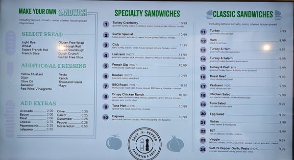Menu photo 5 Salt-N-Pepper Fairfax, CA