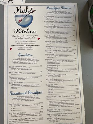 Menu photo 1 Mal's Kitchen Abington, MA Menu photo 1 Mal's Kitchen Abington, MA